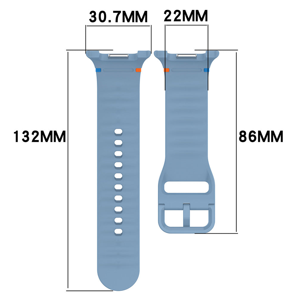 Curea Techsuit W079 pentru Samsung Galaxy Watch8 / Watch8 Classic Series, Mov