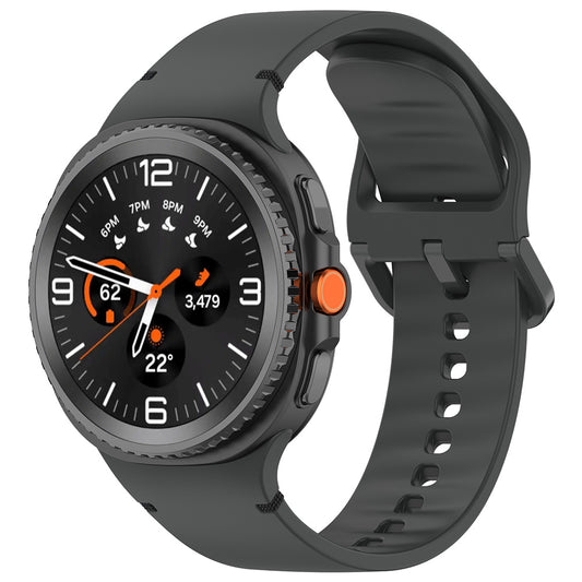 Curea Techsuit W079 pentru Samsung Galaxy Watch 8 Classic / Watch8 44mm / Watch 8 40mm, Neagra Grafit