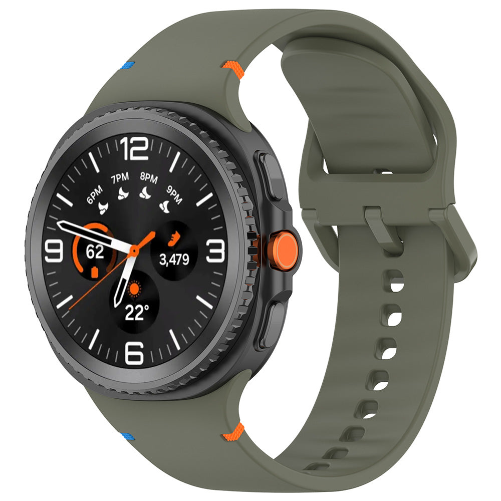 Curea Techsuit W079 pentru Samsung Galaxy Watch9 / Watch8 / Watch8 Classic Series, Verde