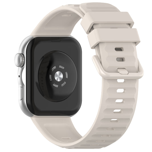 Curea Techsuit W082 pentru Huawei Watch Fit 5 Pro, Crem