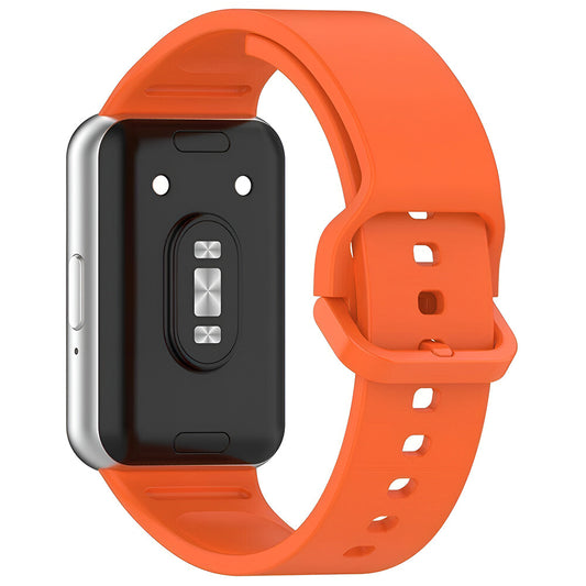 Curea Techsuit W086 pentru Samsung Galaxy Fit3 R39M, Portocalie