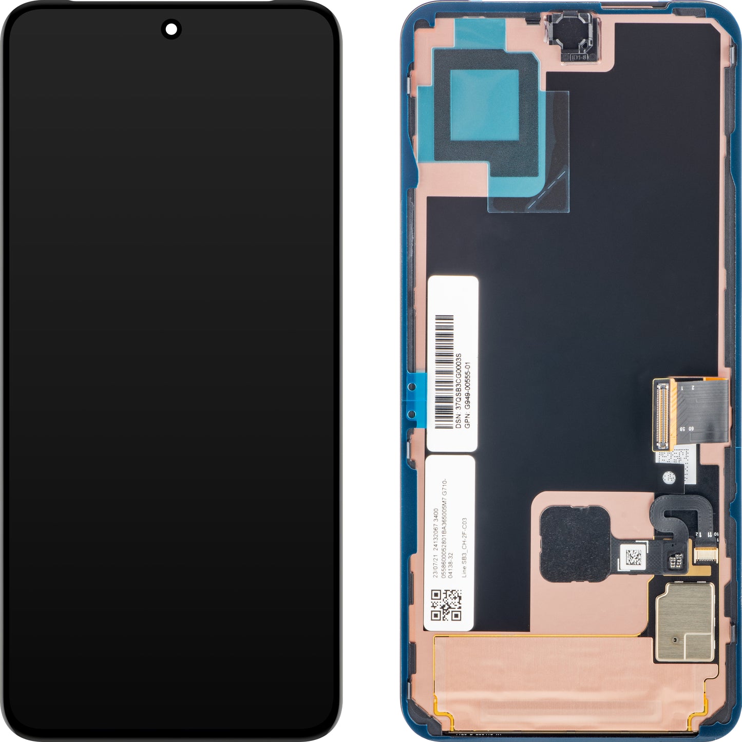 Display cu Touchscreen Google Pixel 8, Swap