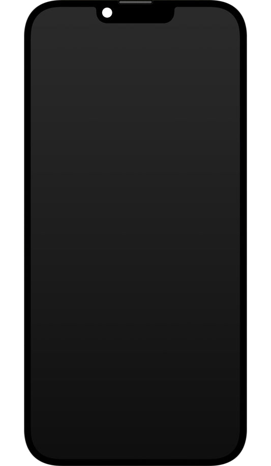 Display cu Touchscreen JK pentru Apple iPhone 14 Plus, cu Rama, Versiune LCD In-Cell, Negru