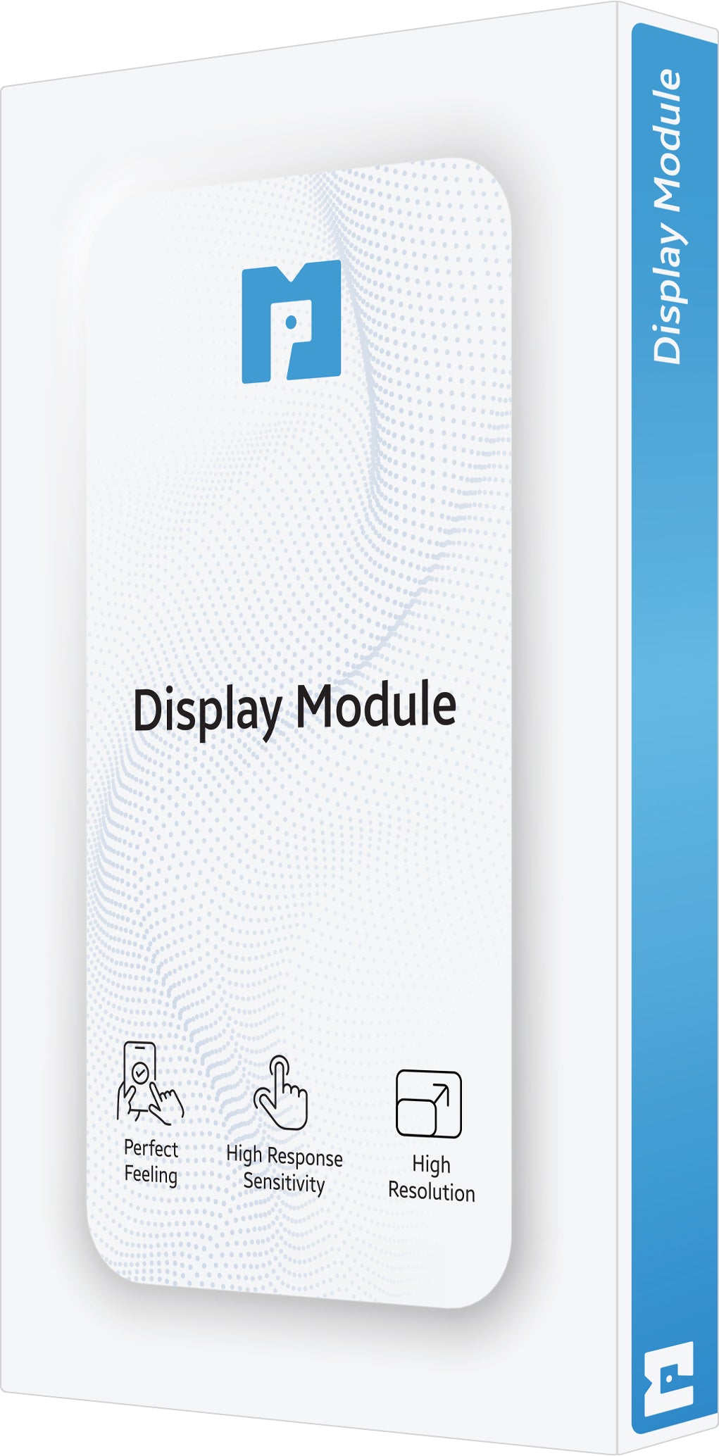 Display cu Touchscreen MP compatibil cu Apple iPhone 16, cu Rama, Versiune Premium Soft OLED FHD Diagnostic, Negru