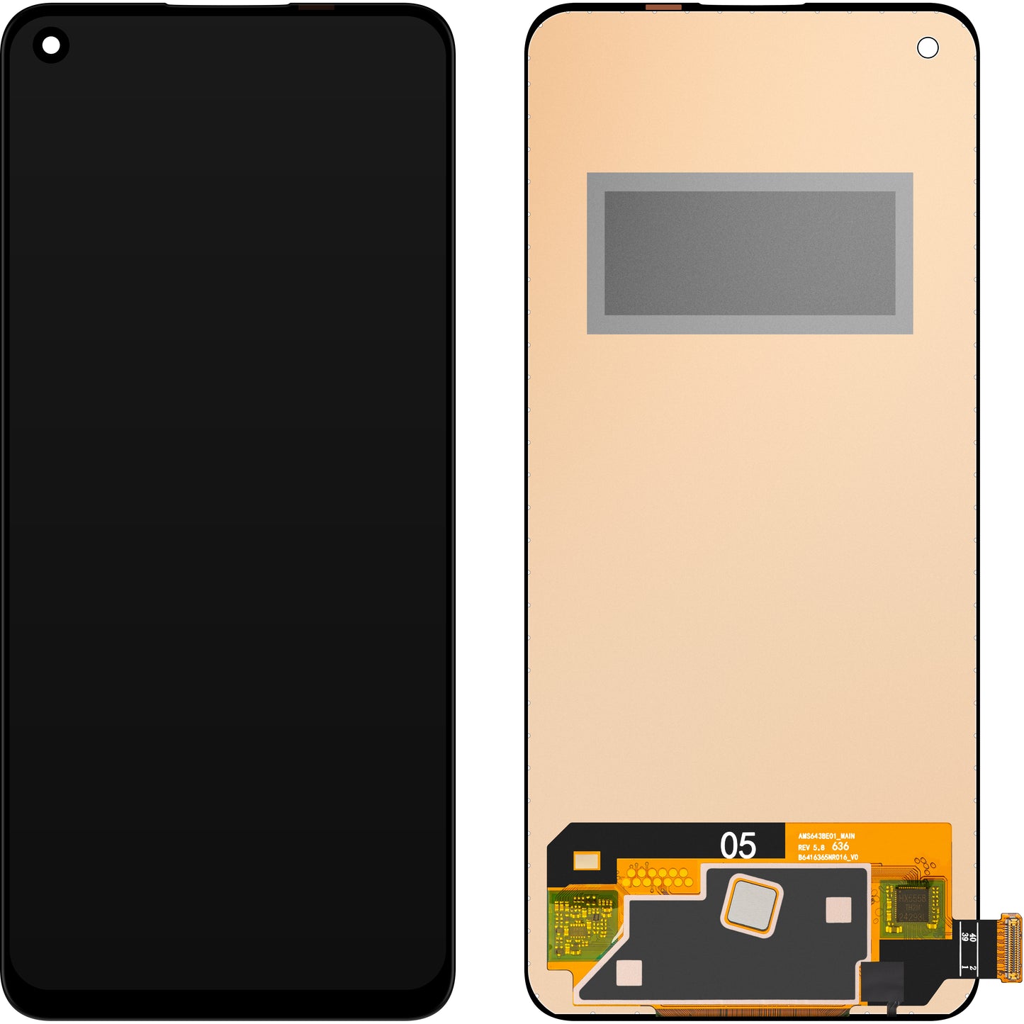 Display cu Touchscreen MP compatibil cu Oppo Find X3 Lite / K9 / Reno5 5G