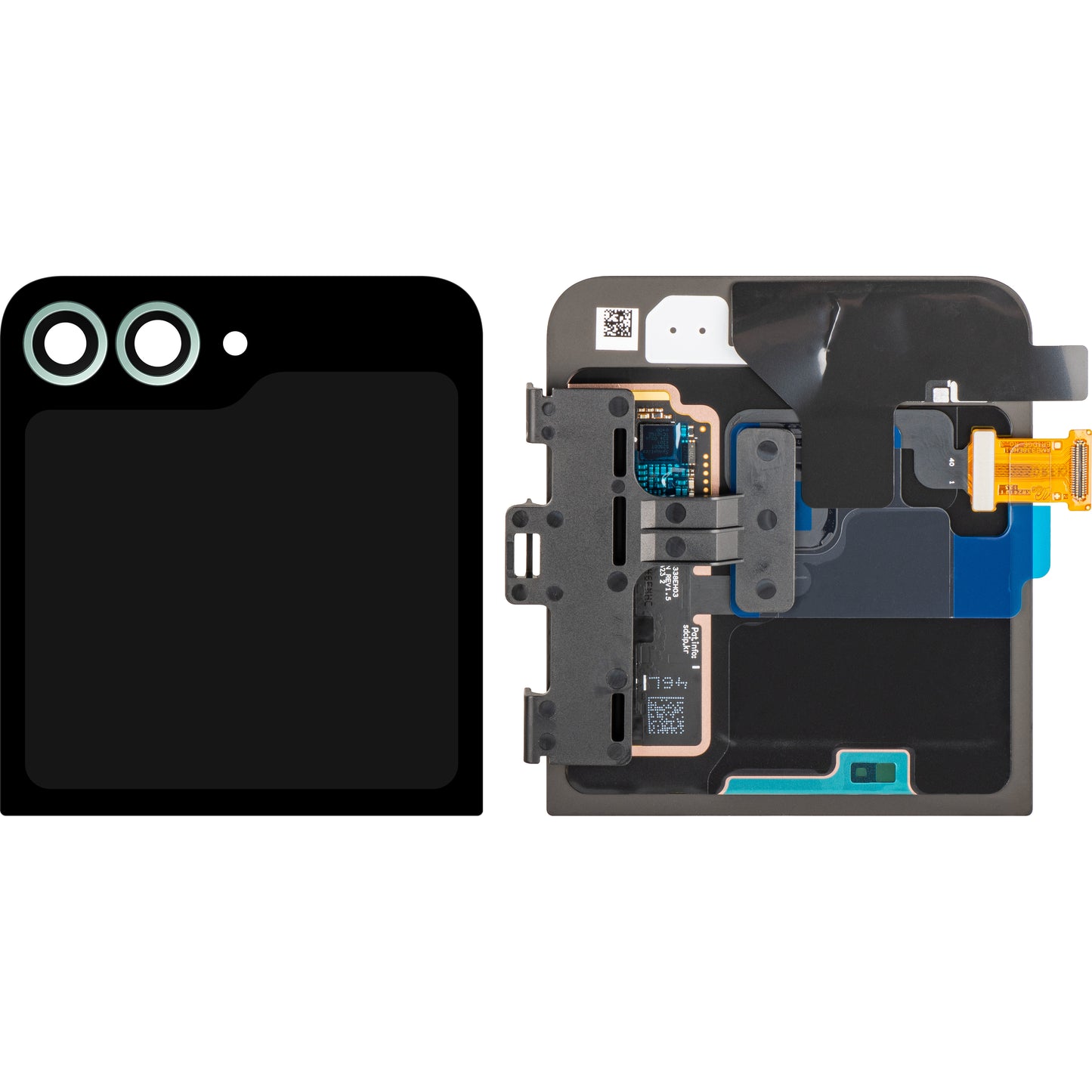 Display cu Touchscreen Samsung Galaxy Z Flip6 F741, Sub Outer, Verde (Mint), Service Pack GH97-30012D