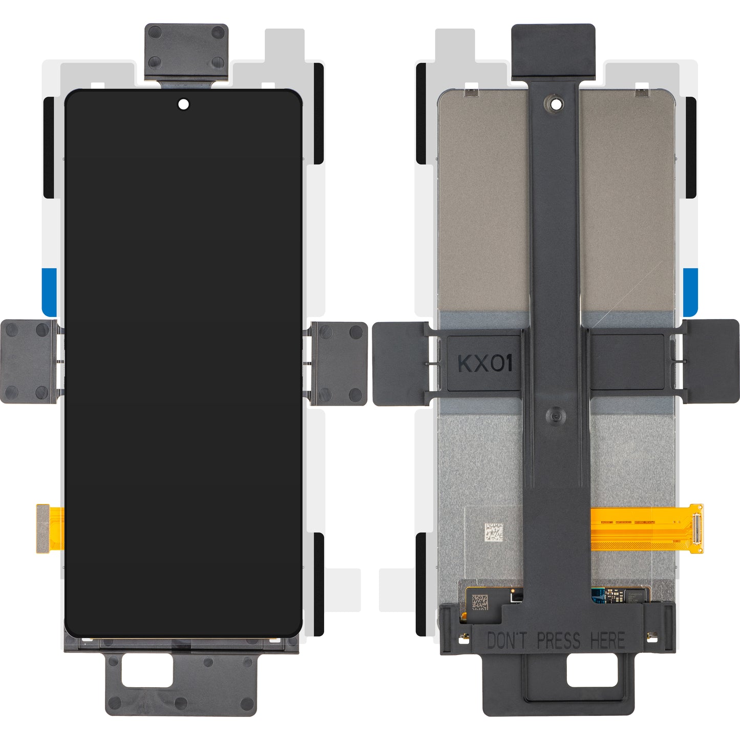 Display cu Touchscreen Samsung Galaxy Z Flip8 F776 / Z Flip7 F766, Sub Inner, Service Pack GH82-37578A