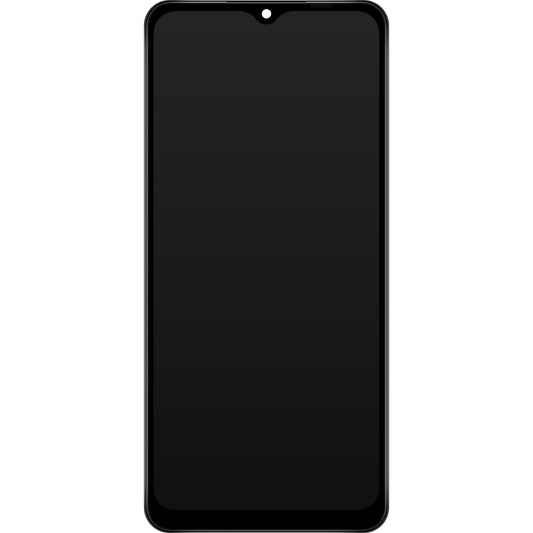 Display cu Touchscreen Samsung Galaxy A12 Nacho A127, cu Rama, Negru, Resigilat GH82-26486A