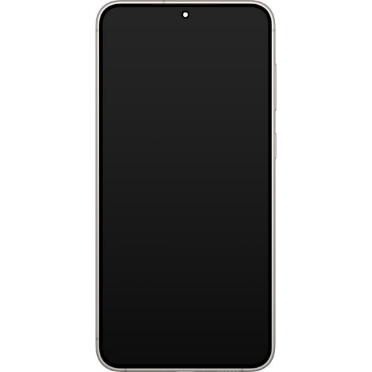 Display cu Touchscreen Samsung Galaxy S23+ S916, cu Rama, Alb (Cream), Service Pack GH82-30476B