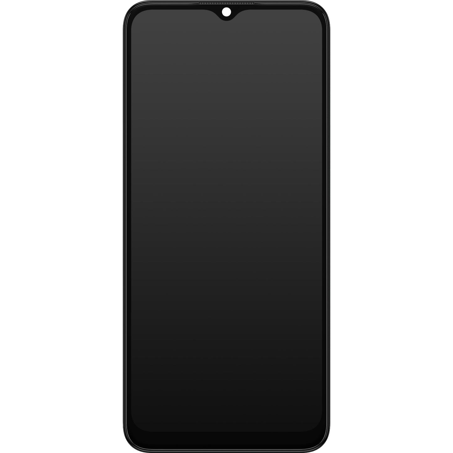 Display cu Touchscreen Samsung Galaxy A03 A035, cu Rama, Versiune G, Negru, Service Pack GH81-21626A