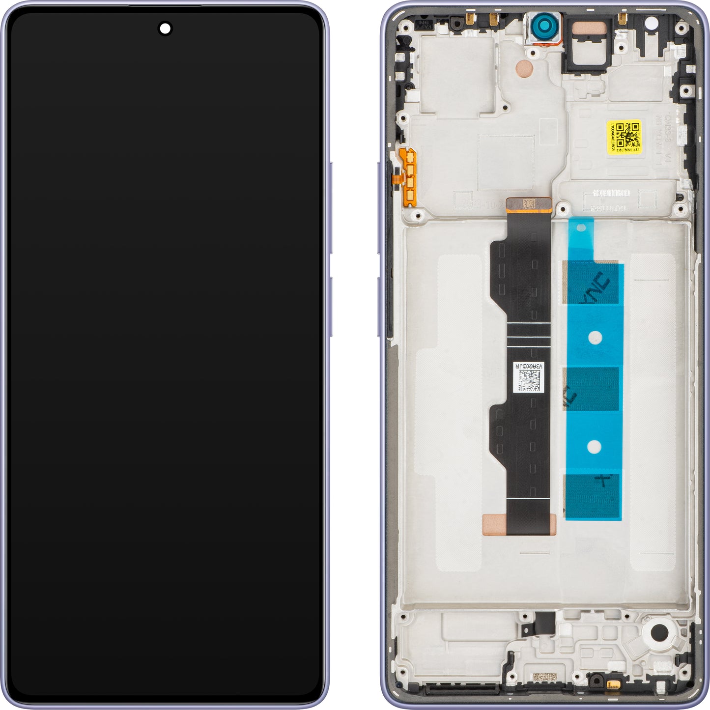 Display cu Touchscreen Xiaomi Redmi Note 13 Pro 4G, cu Rama, Mov (Lavender Purple), Service Pack 56000200N600