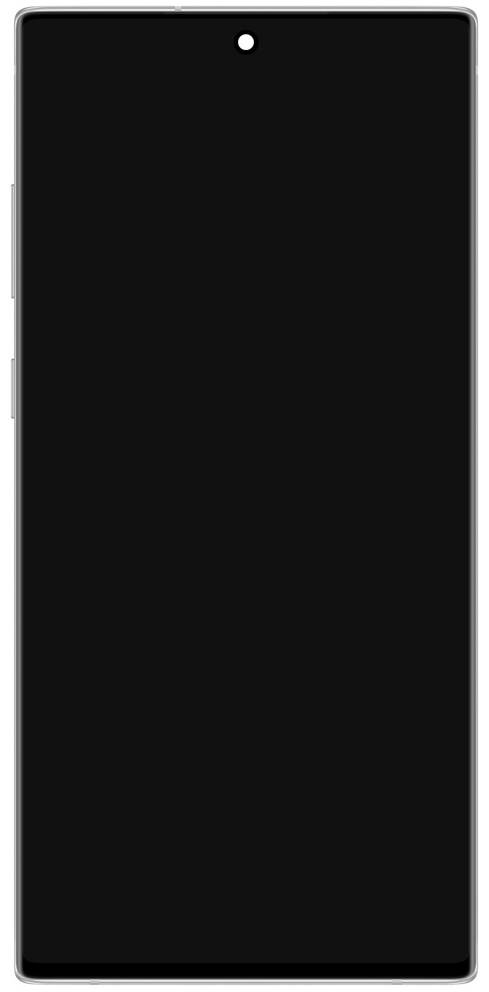 Display cu Touchscreen Samsung Galaxy Note 10+ 5G N976 / Note 10+ N975, cu Rama, Alb, Service Pack GH82-20838B