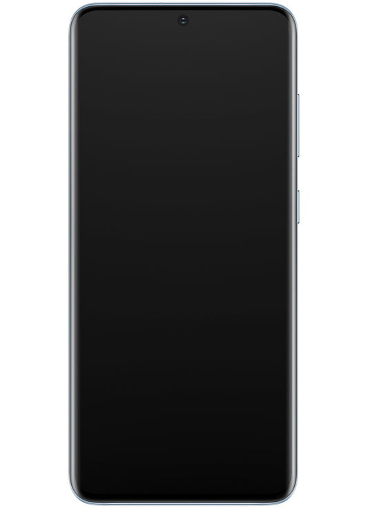 Display cu Touchscreen Samsung Galaxy S20 5G G981 / S20 G980, Cu Rama, Bleu, Service Pack GH82-22131D