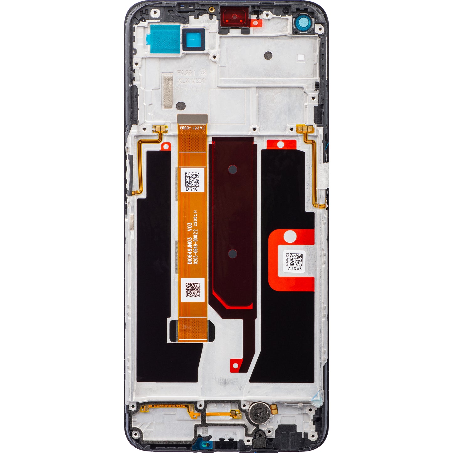 Display cu Touchscreen Oppo A74 5G / A54 5G, cu Rama, Negru, Service Pack 4906219