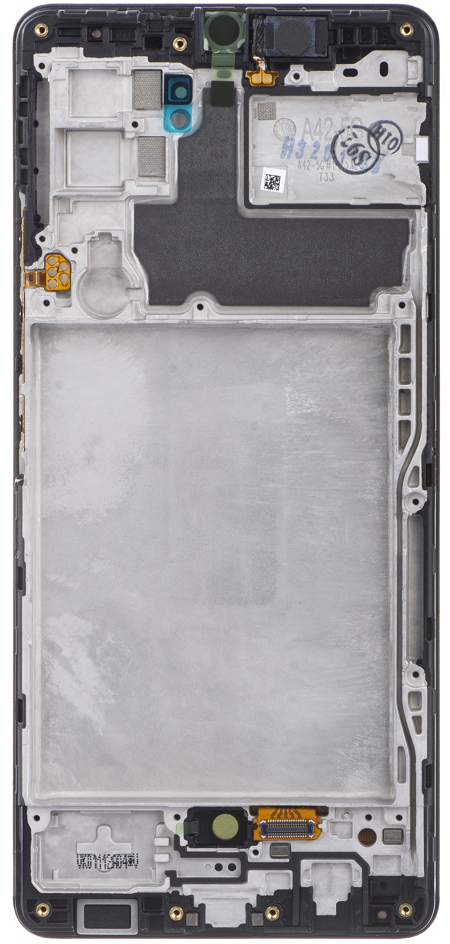 Display cu Touchscreen Samsung Galaxy A42 5G A426, cu Rama, Negru, Service Pack GH82-24375A