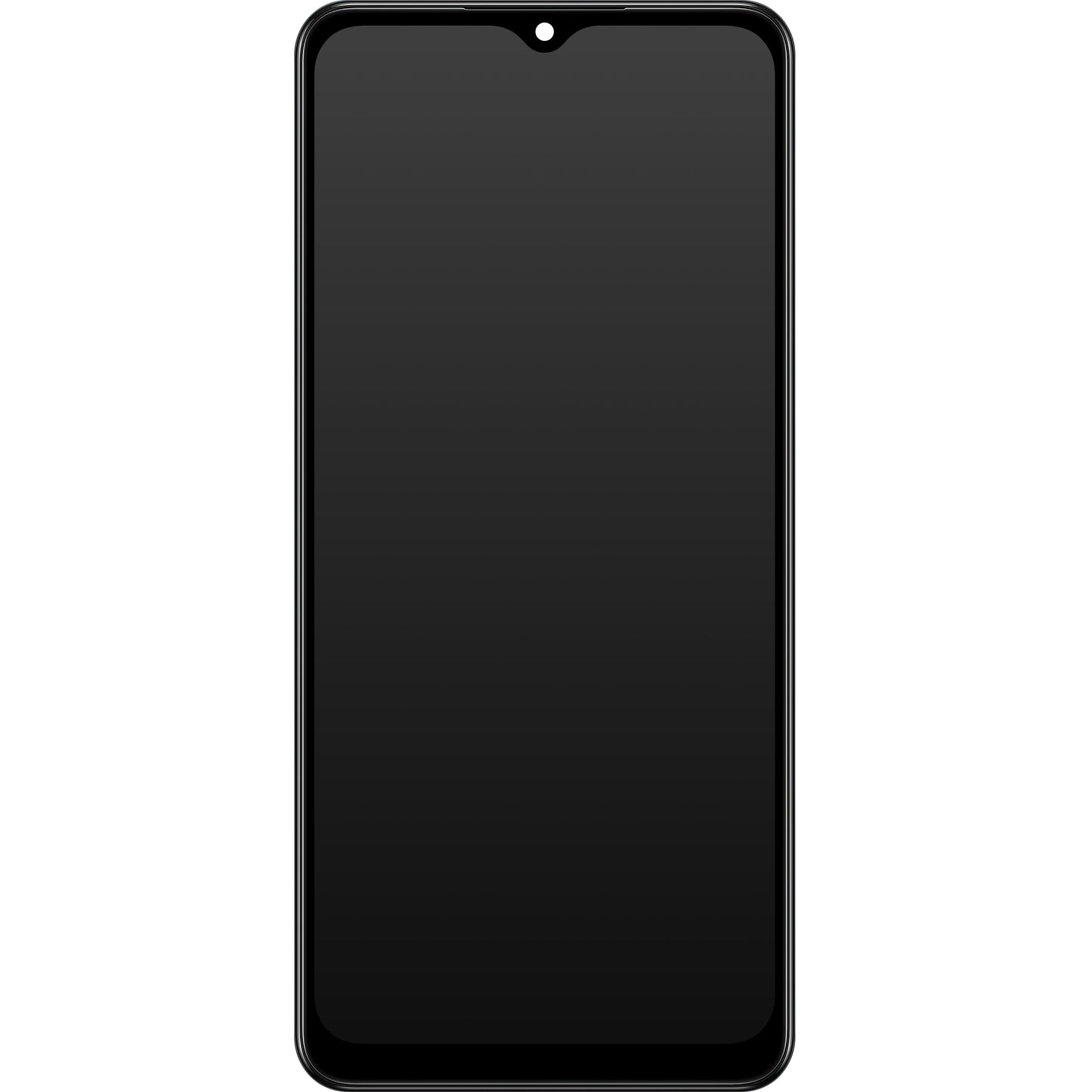 Display cu Touchscreen Samsung Galaxy A02 A022, cu Rama, Negru, Service Pack GH82-25249A