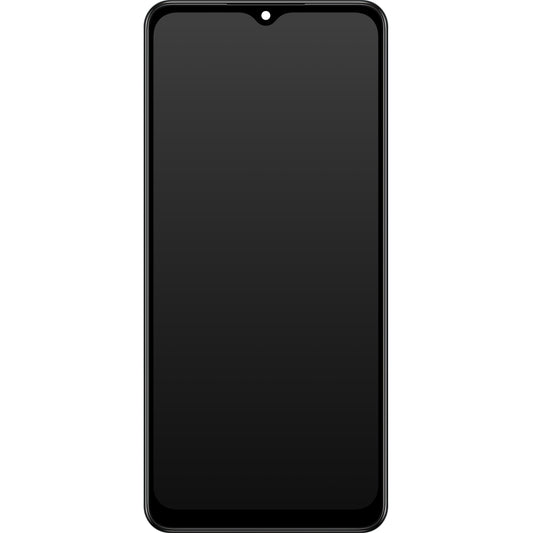 Display cu Touchscreen Samsung Galaxy A02 A022, cu Rama, Negru, Service Pack GH82-25249A