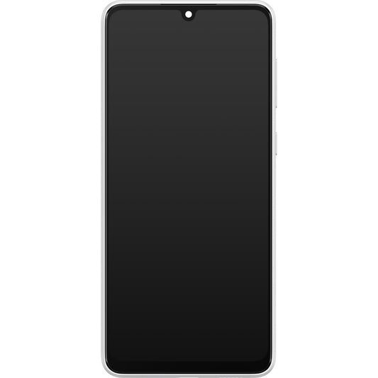 Display cu Touchscreen Samsung Galaxy A33 5G A336, cu Rama, Alb, Service Pack GH82-28143B