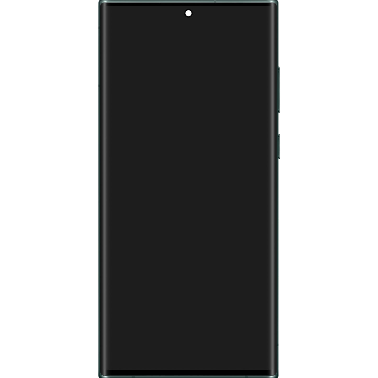 Display cu Touchscreen Samsung Galaxy S22 Ultra 5G S908, cu Rama, Verde, Service Pack GH82-27488D