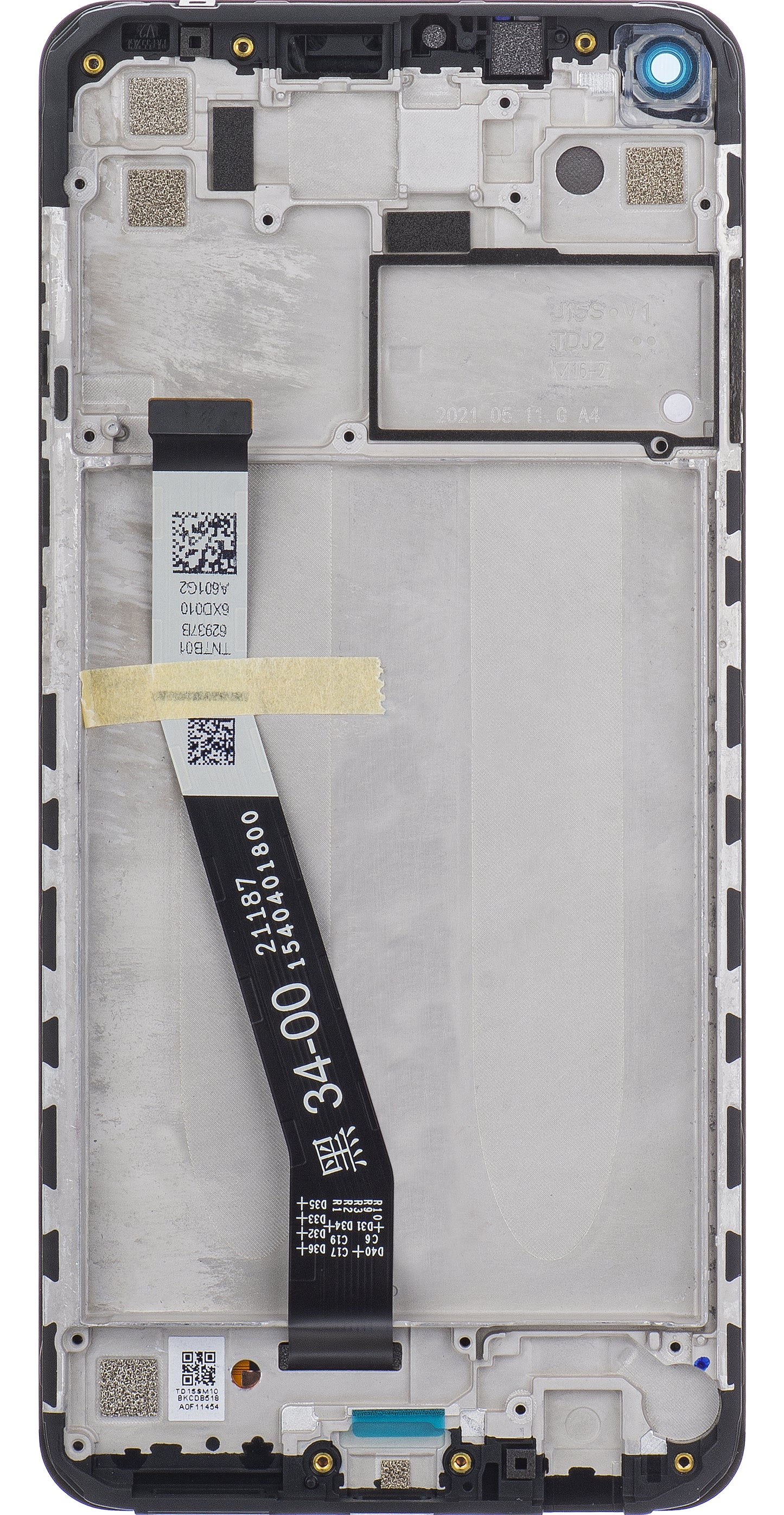 Display cu Touchscreen Xiaomi Redmi Note 9, cu Rama, Service Pack 560003J15S00