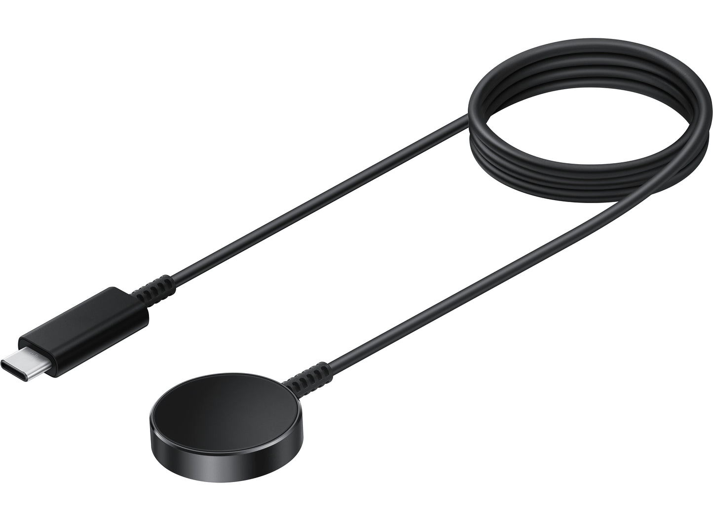 Incarcator Wireless pentru Samsung Galaxy Watch Series, USB-C, Negru EP-OR900BBEGWW