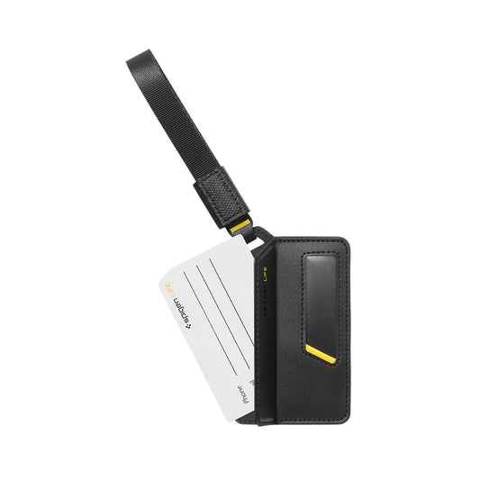 Eticheta Bagaj Mana / Valiza Spigen Luggage Tag LF510, Neagra AHP09776