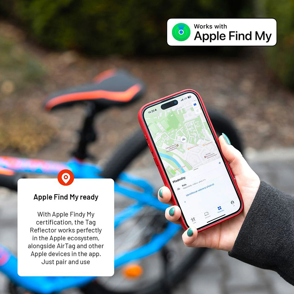 Fixed SmartTag Bike pentru iOS Series, Negru