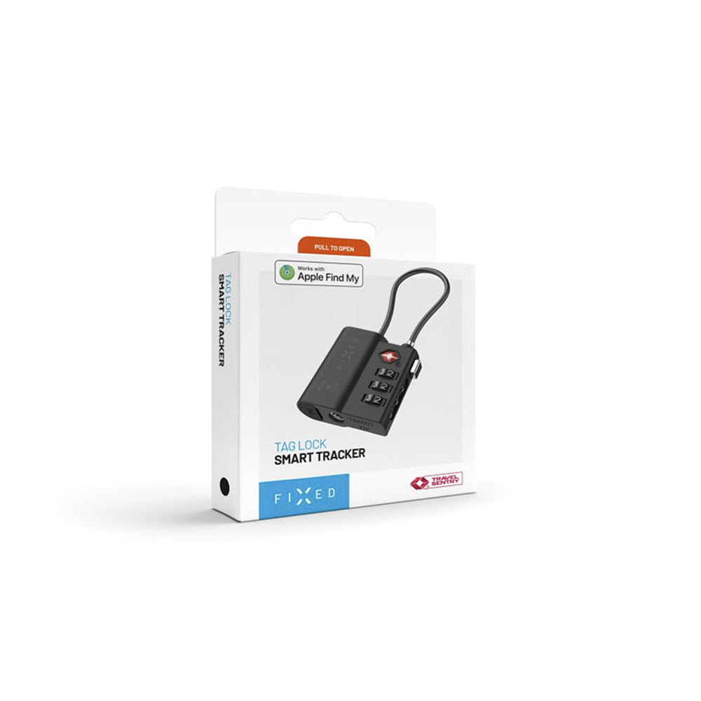 Fixed SmartTag Travel pentru iOS Series, Negru