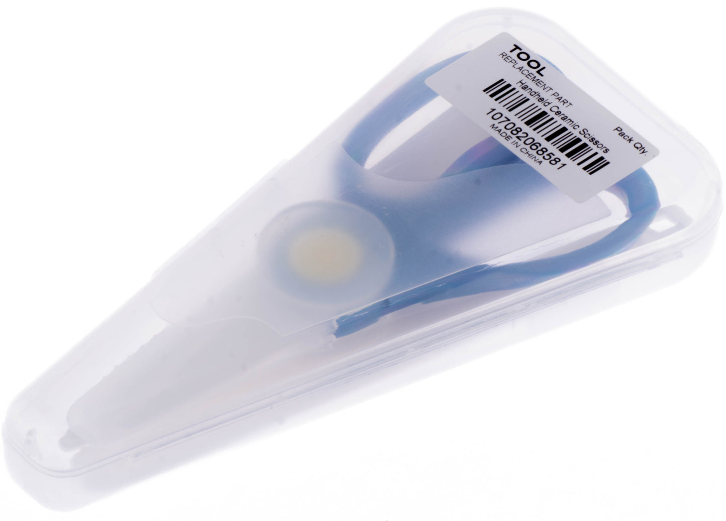 Foarfeca OEM, Cu Lame Ceramice, Albastra