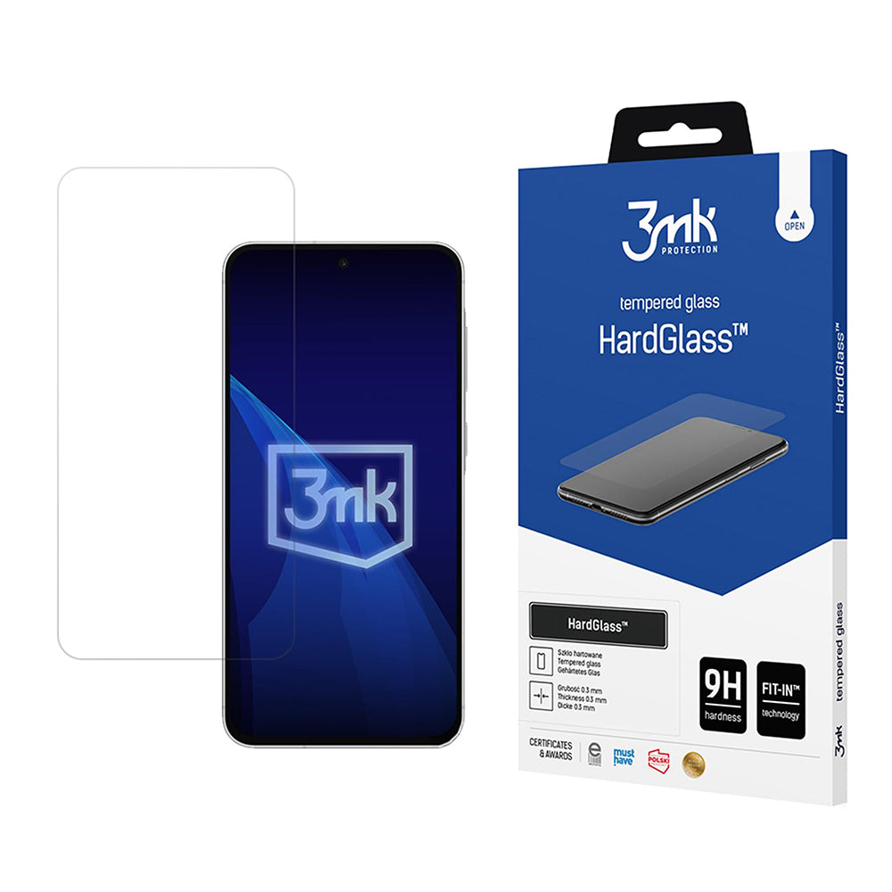 Folie de protectie Ecran 3MK HardGlass pentru Samsung Galaxy A57 5G, Sticla Securizata, Full Glue
