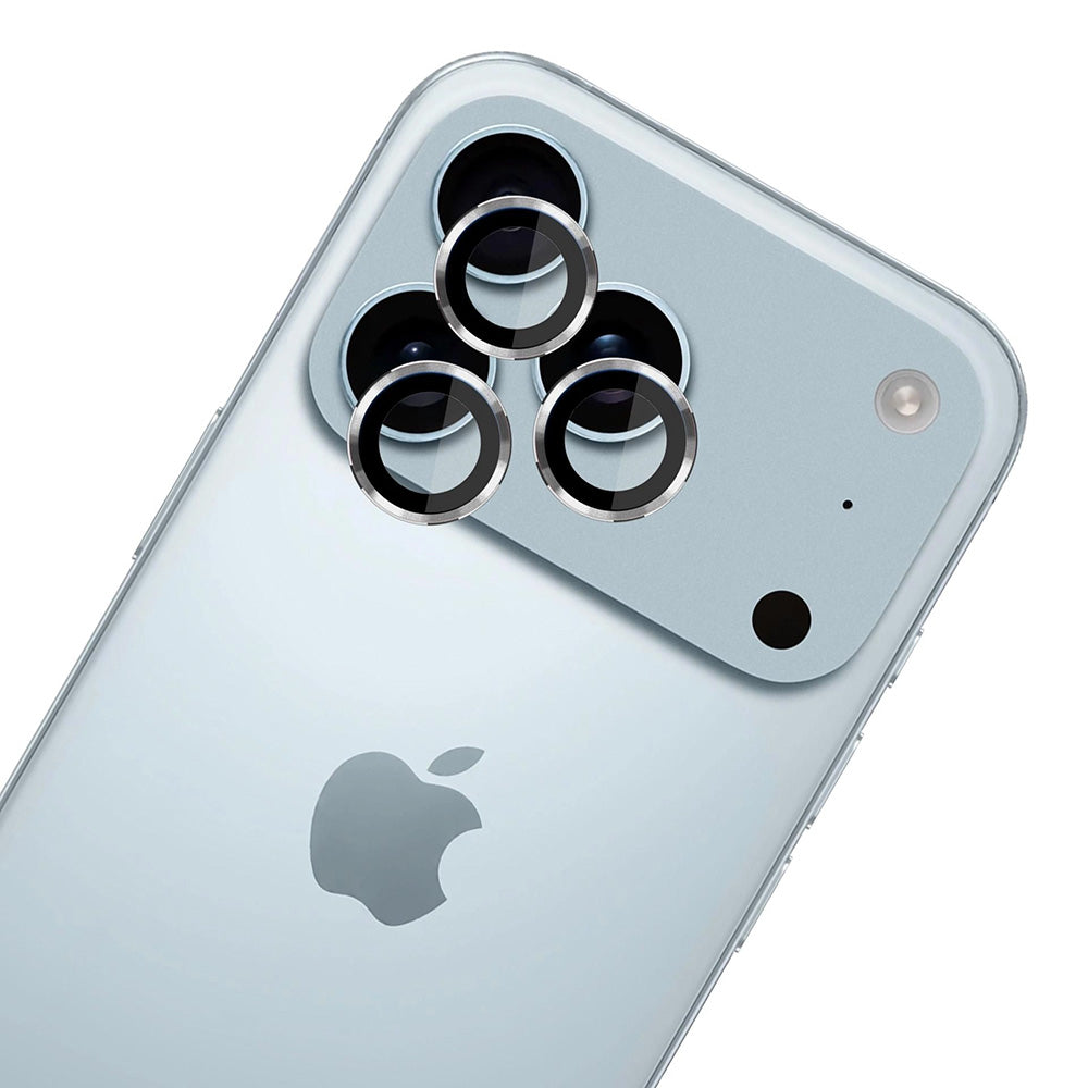 Folie de protectie Camera Spate 3MK Protection Pro pentru Apple iPhone 17 Pro Max / 17 Pro, Sticla Securizata, Argintie