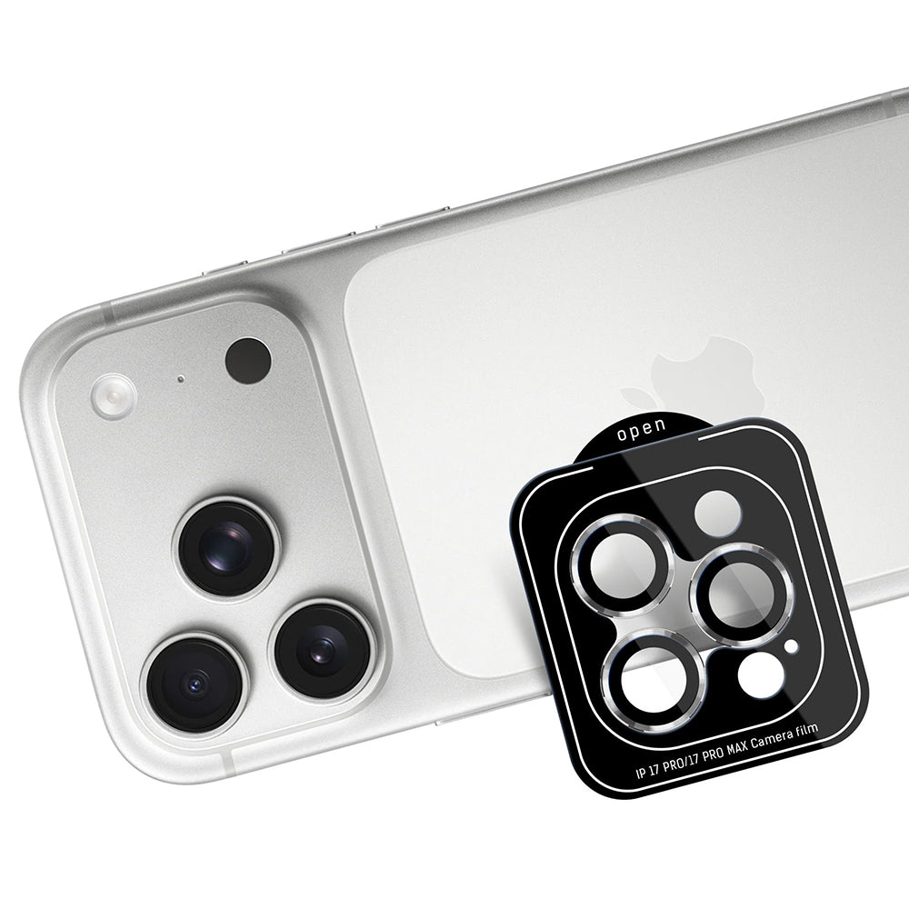 Folie de protectie Camera Spate 3MK Protection Pro pentru Apple iPhone 18 Pro / 18 Pro Max, Sticla Securizata, Argintie