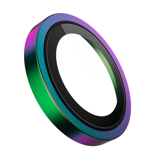 Folie de protectie Camera Spate Blueo Metal Frame pentru Apple iPhone 17 Air, Sticla Securizata, Multicolor