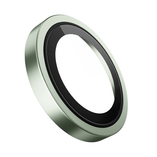 Folie de protectie Camera Spate Blueo Metal Frame pentru Apple iPhone 17, Sticla Securizata, Verde