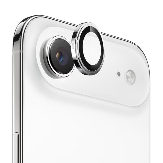 Folie de protectie Camera Spate Blueo Sapphire Crystal pentru Apple iPhone 17 Air, Sticla Securizata, Argintie