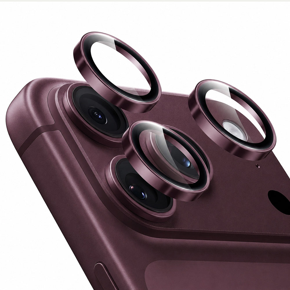 Folie de protectie Camera Spate ESR Armorite pentru Apple iPhone 18 Pro / 18 Pro max, Sticla Securizata, Visinie Inchis