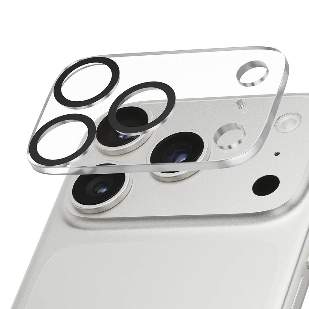 Folie de protectie Camera Spate PanzerGlass PicturePerfect pentru Apple iPhone 17 Pro, Sticla Securizata, Transparenta