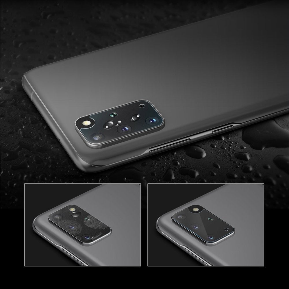 Folie de protectie Camera Spate Ringke IDGL pentru Samsung Galaxy S20+ 5G G986 / S20+ G985, Sticla Securizata, Set 3 bucati, Transparenta