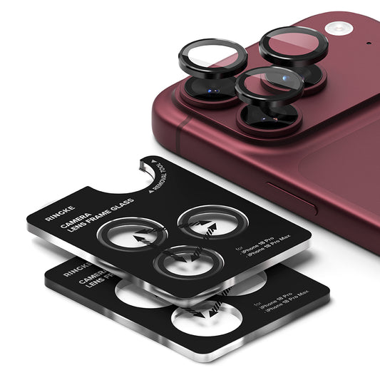 Folie de protectie Camera Spate Ringke pentru Apple iPhone 18 Pro / 18 Pro Max, Sticla Securizata, Set 2 bucati, Transparenta