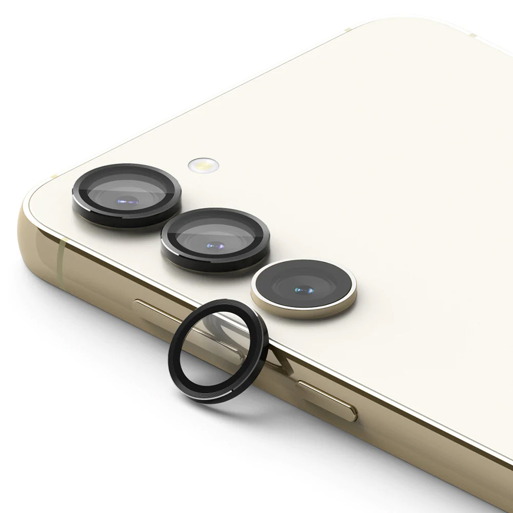 Folie de protectie Camera Spate Ringke pentru Samsung Galaxy S23+ S916 / S23 S911, Sticla Securizata, Neagra