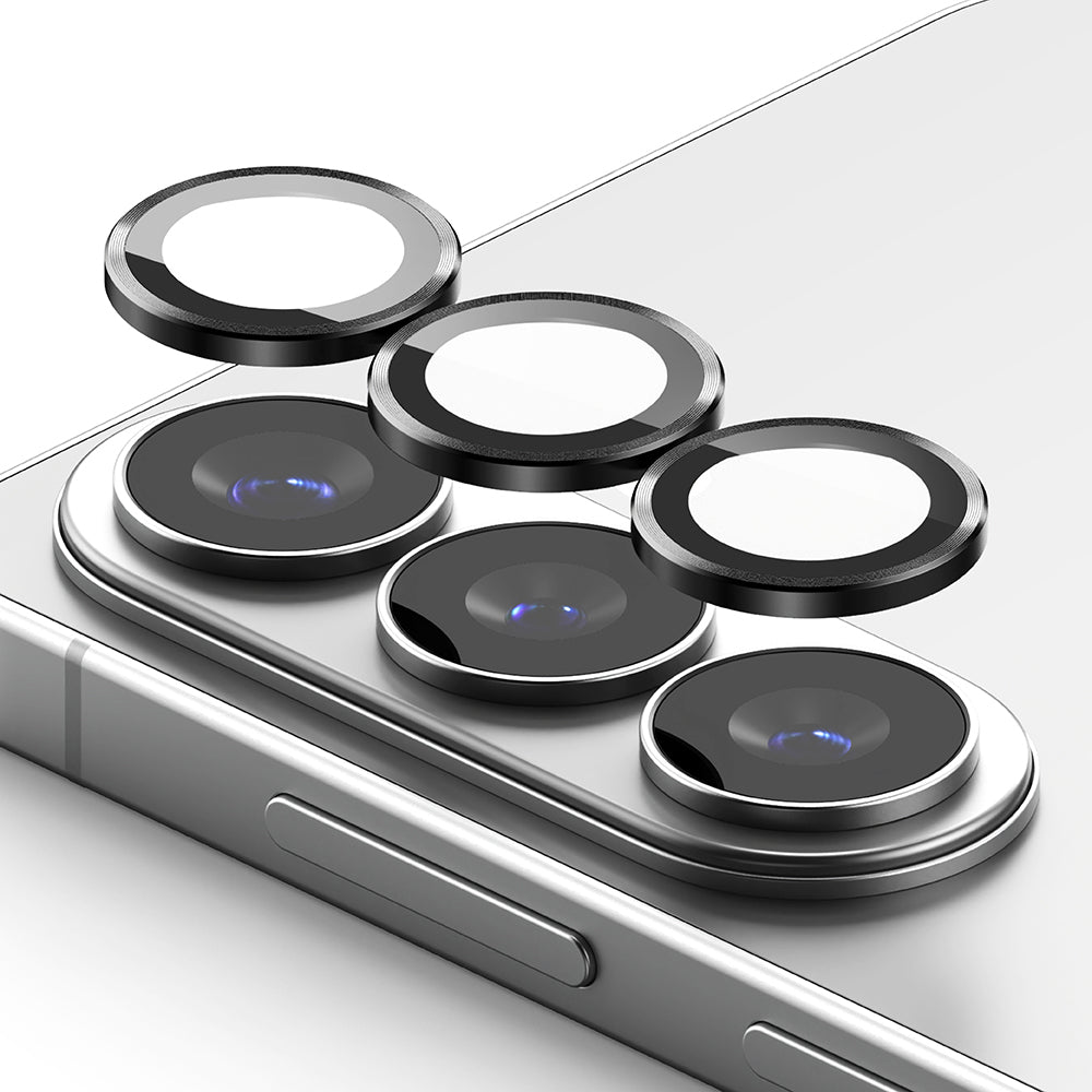 Folie de protectie Camera Spate Ringke pentru Samsung Galaxy S26 Plus S947 / S26, Sticla Securizata, Set 2 bucati, Neagra