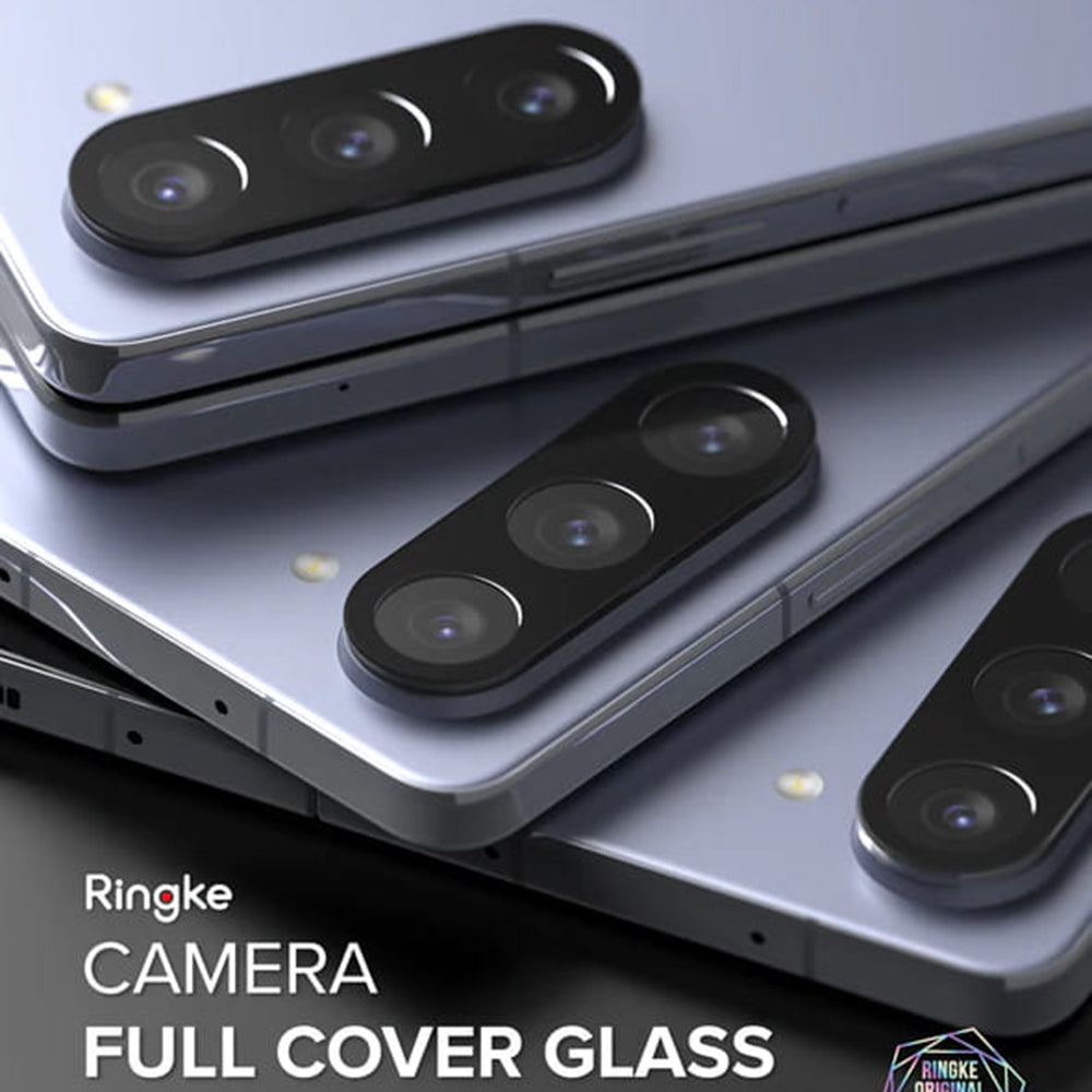 Folie de protectie Camera Spate Ringke pentru Samsung Galaxy Z Fold5 F946, Sticla Securizata, Set 2 bucati, Transparenta
