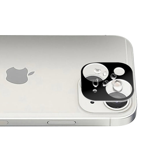 Folie de protectie Camera Spate Techsuit pentru Apple iPhone 13 mini / 13, Sticla Securizata, Neagra