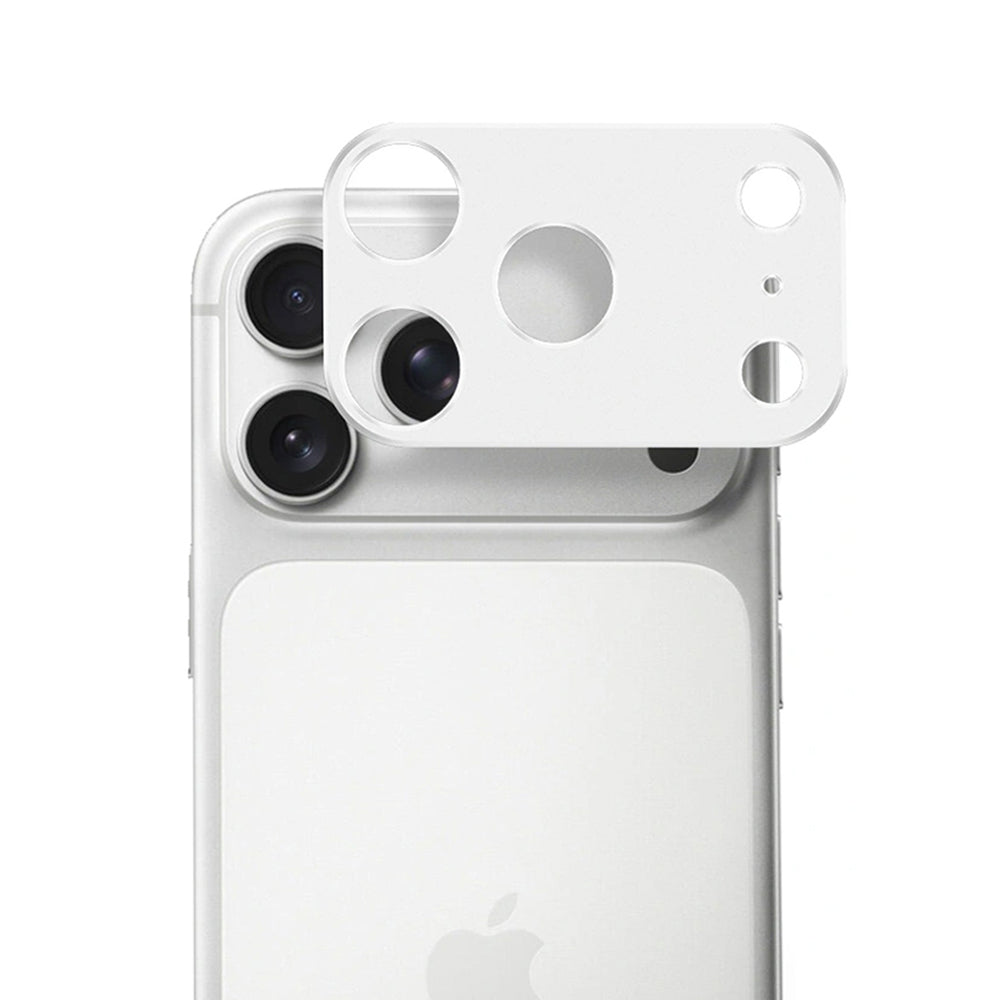 Folie de protectie Camera Spate Techsuit pentru Apple iPhone 17 Pro Max, Sticla Securizata, Argintie