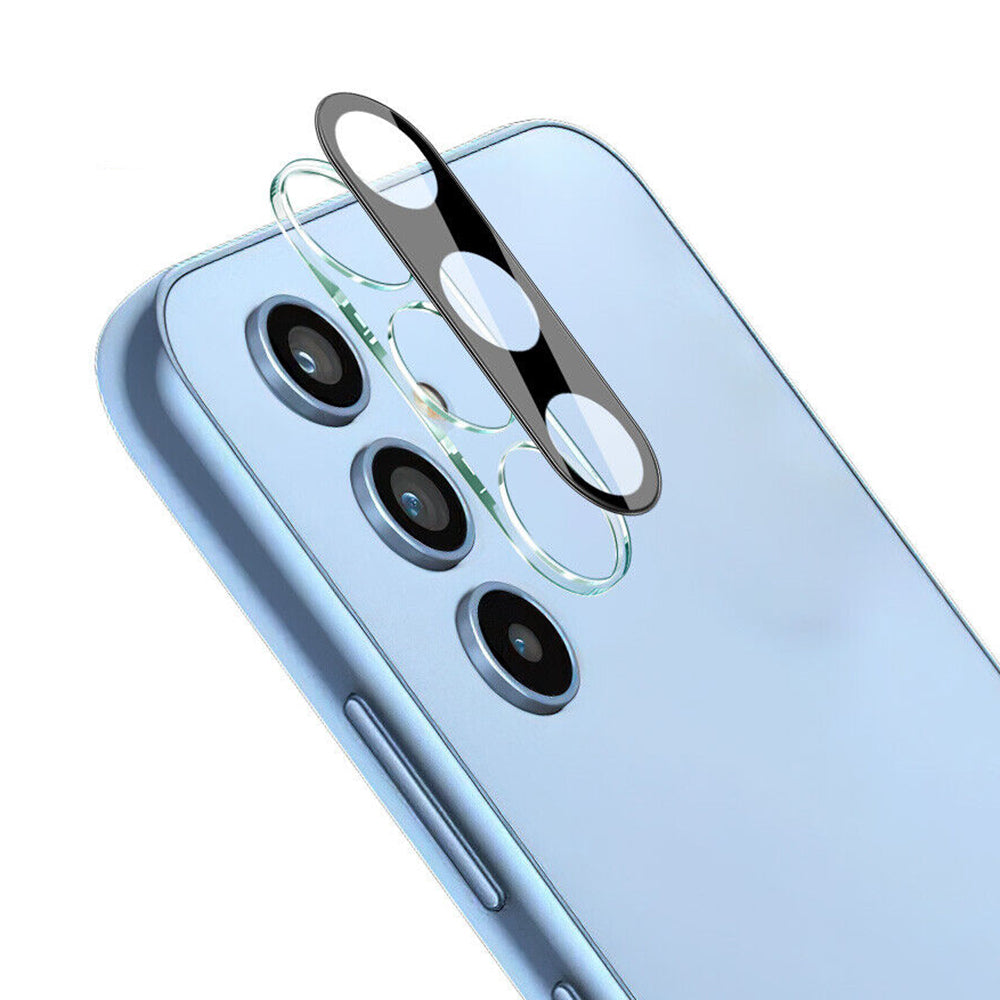 Folie de protectie Camera Spate Techsuit pentru Samsung Galaxy A34 A346, Sticla Securizata, Neagra