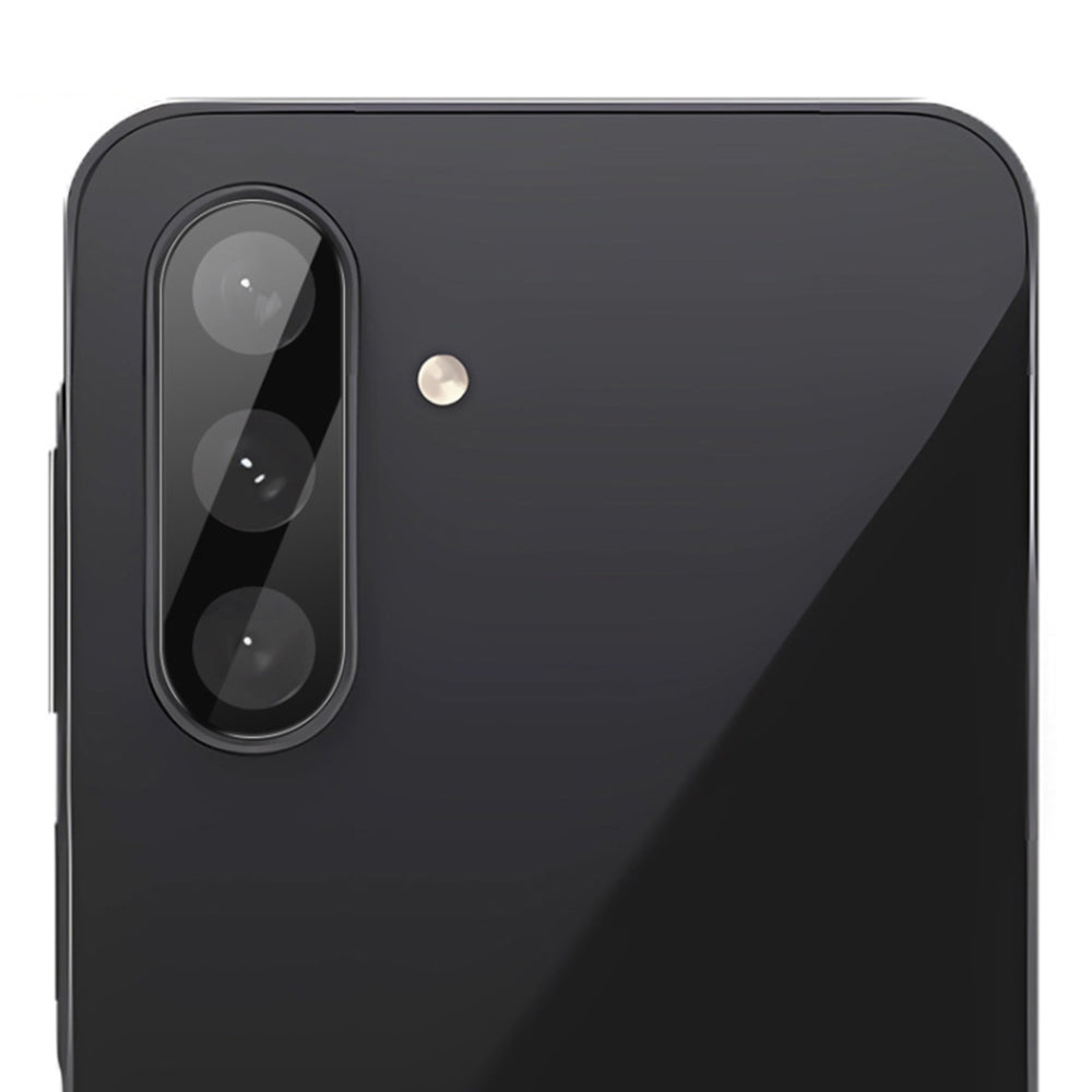 Folie de protectie Camera Spate Techsuit pentru Samsung Galaxy A57 5G, Sticla Securizata, Neagra