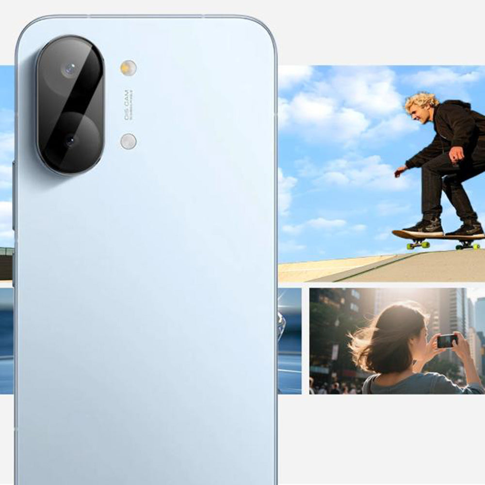 Folie de protectie Camera Spate Techsuit pentru Xiaomi Poco X8 Pro Max, Sticla Securizata, Neagra