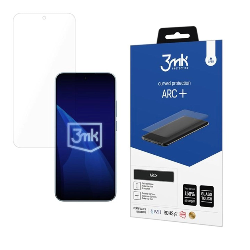 Folie de protectie Ecran 3MK ARC+ pentru Xiaomi Redmi Note 15 Pro 5G, Plastic