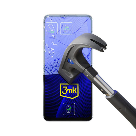 Folie de protectie Ecran 3MK FlexibleGlass pentru Samsung Galaxy S23 S911, Sticla Flexibila, Full Glue