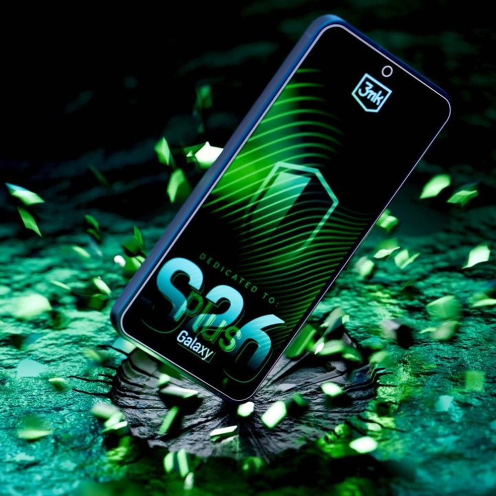 Folie de protectie Ecran 3MK FlexibleGlass pentru Samsung Galaxy S26 Plus S947, Sticla Flexibila, Full Glue, Transparenta